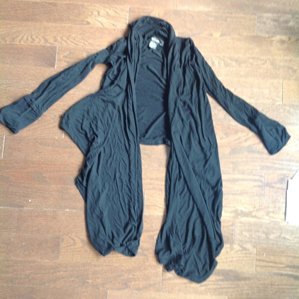 Black Cardigan with uniqe design